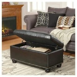 7th Avenue Storage Ottoman Black - Breighton Home 8 7th Avenue Storage Ottoman Black - Breighton Home -Ottomans Official Shop unnamed file 9613