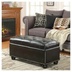 7th Avenue Storage Ottoman Black - Breighton Home 9 7th Avenue Storage Ottoman Black - Breighton Home -Ottomans Official Shop unnamed file 9614