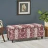 Brantwood Storage Ottoman Tie Dye Mauve - Christopher Knight Home -Ottomans Official Shop unnamed file 9628