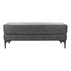 Elise Rectangular Bench - Safavieh Brown/black -Ottomans Official Shop unnamed file 963