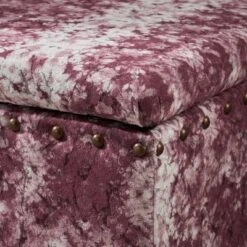 Brantwood Storage Ottoman Tie Dye Mauve - Christopher Knight Home -Ottomans Official Shop unnamed file 9631