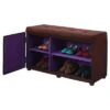 Shoe Storage Ottoman 18" - Brown - Ore International -Ottomans Official Shop unnamed file 9690