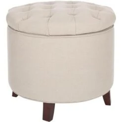 Amelia Tufted Storage Ottoman - Safavieh -Ottomans Official Shop unnamed file 9698