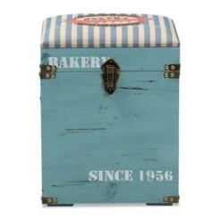 Caye Striped Finished Wood Storage Trunk Ottoman Light Blue - Baxton Studio -Ottomans Official Shop unnamed file 9733