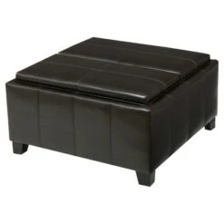 Mansfield Faux Leather Tray Top Storage Ottoman - Christopher Knight Home Gray 15 Mansfield Faux Leather Tray Top Storage Ottoman - Christopher Knight Home Gray -Ottomans Official Shop unnamed file 9754