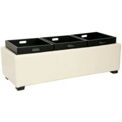 Harrison Triple Tray Storage Ottoman Flat Cream - Safavieh -Ottomans Official Shop unnamed file 9758