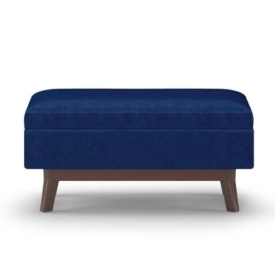 Ethan Small Rectangular Storage Ottoman Blue - WyndenHall 9 Ethan Small Rectangular Storage Ottoman Blue - WyndenHall - Image 7