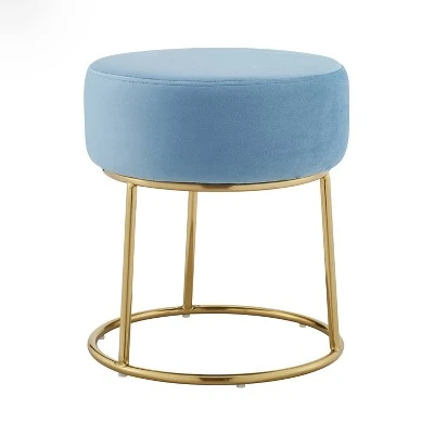 Bandi Accent Vanity Stool - Linon Green 14 Bandi Accent Vanity Stool - Linon Green - Image 12