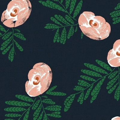 Pattern Fairland Square Storage Ottoman Indigo Floral - Threshold™ 5 Pattern Fairland Square Storage Ottoman Indigo Floral - Threshold™ - Image 3