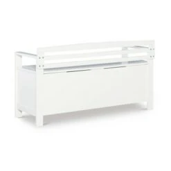 Laredo Storage Bench White - Linon -Ottomans Official Shop unnamed file 984