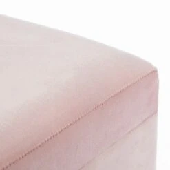 Fabulaxe Square Velvet Storage Ottoman with Gold Legs -Ottomans Official Shop unnamed file 9880