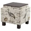 Madison Park Shelly Square Storage Ottoman with Pillows Red -Ottomans Official Shop unnamed file 9888