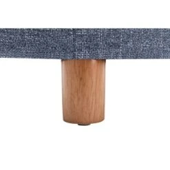 Round Storage Ottoman with Lift Off Lid - WOVENBYRD Dark Brown Faux Leather -Ottomans Official Shop unnamed file 9903