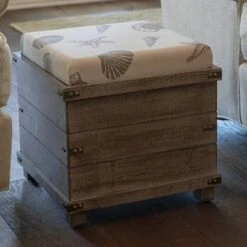 Decor Therapy Hadley Weathered Storage Ottoman - Décor Therapy Barnwood -Ottomans Official Shop unnamed file 9916