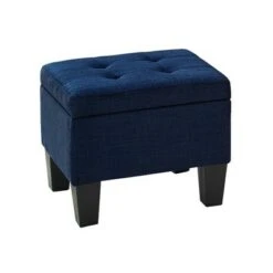 Everett Storage Ottoman Set - Picket House Furnishings Charcoal -Ottomans Official Shop unnamed file 9944