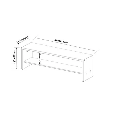 58" Solid Rustic Reclaimed Wood Entry Bench - Saracina Home Honey 6 58" Solid Rustic Reclaimed Wood Entry Bench - Saracina Home Honey - Image 4