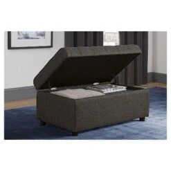Room & Joy Eve Rectangular Linen Storage Ottoman Gray - Room & Joy 11 Room & Joy Eve Rectangular Linen Storage Ottoman Gray - Room & Joy -Ottomans Official Shop unnamed file 9955